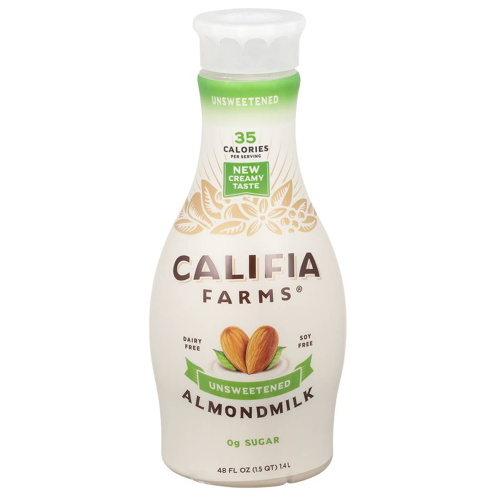 Califia Farms Almond Milk, Unsweetened (48 fl oz)