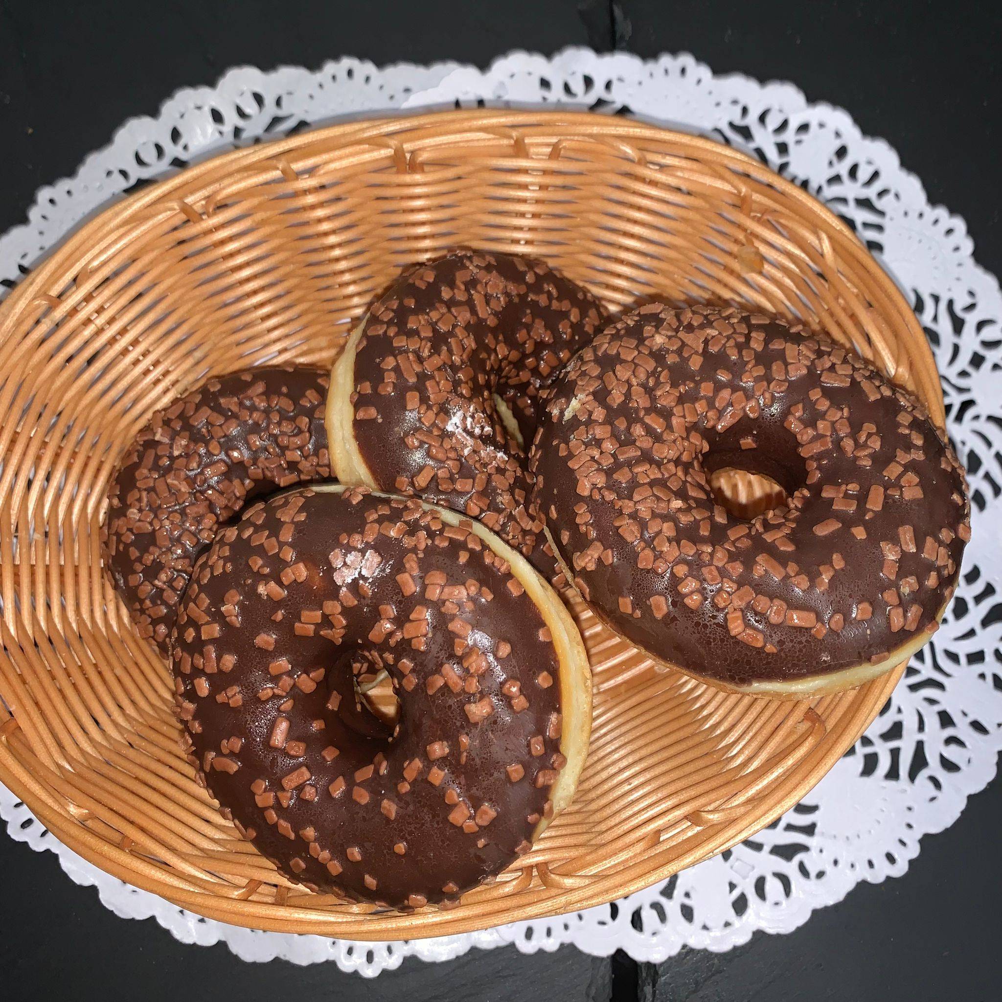 Donuts au chocolat