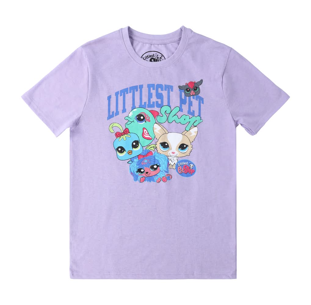 Littlest Pet Shop™ Graphic Tee Large Purple