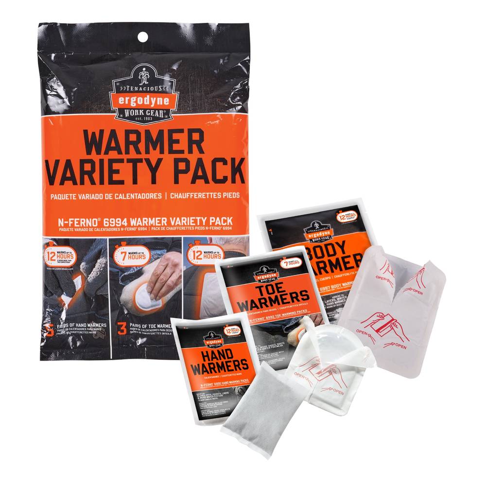 Ergodyne 13-Pack Warmer Variety Pack | 16994