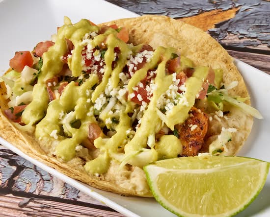 Garlic Shrimp Taco