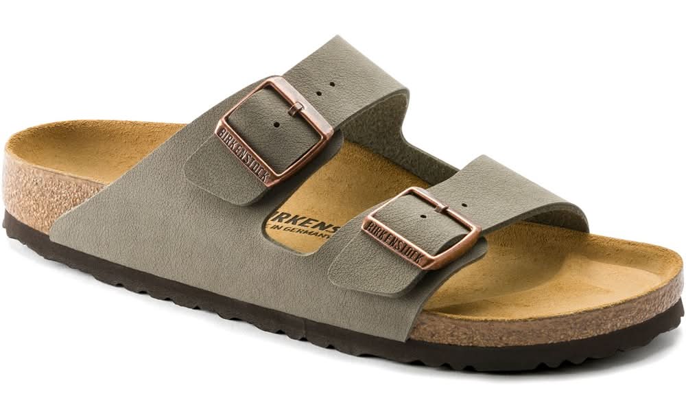 Birkenstock Women's Arizona Sandals, Grey, 08-8.5 US / 39 EU