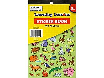 Learning Lessons Creatures and Critters Stickers, Multi Colors, 292/Pack (9681580)