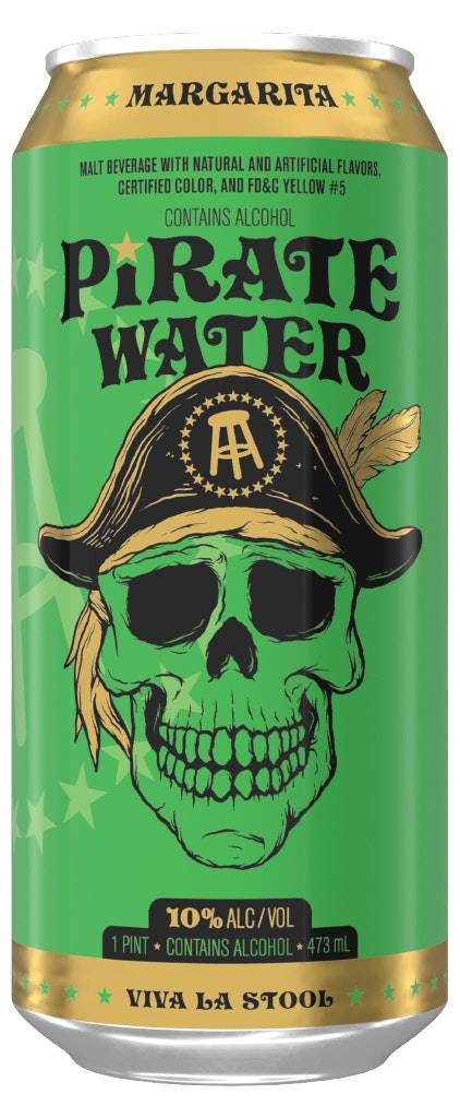 Pirate Water Margarita Beer (4 pack, 16 fl oz)