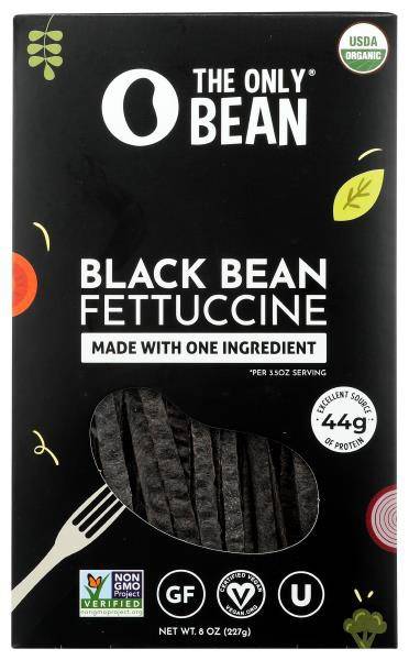 The Only Bean Black Bean Fettuccine (8 oz)