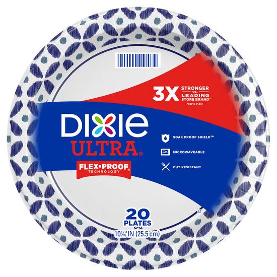 Dixie Ultra Flex Proof Plates (20 ct)