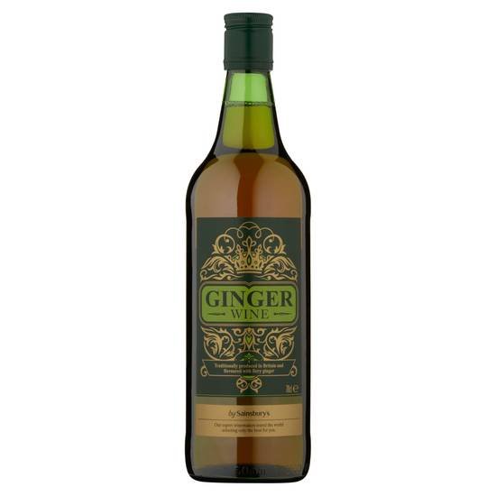 Sainsbury's Ginger Wine 70cl ABV- 13.5%