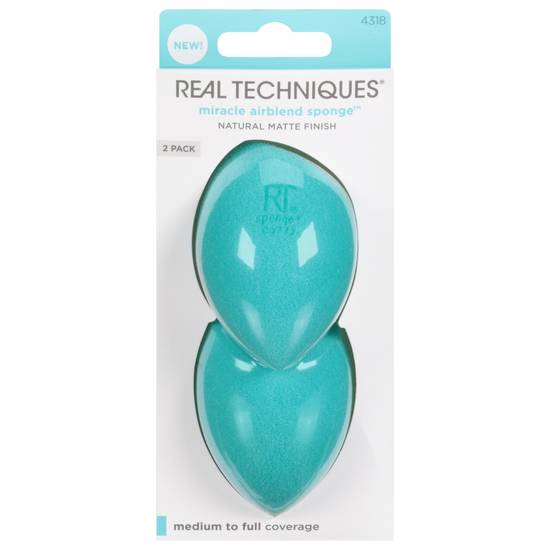 Real Techniques Miracle Airblend Sponge (2 ct)