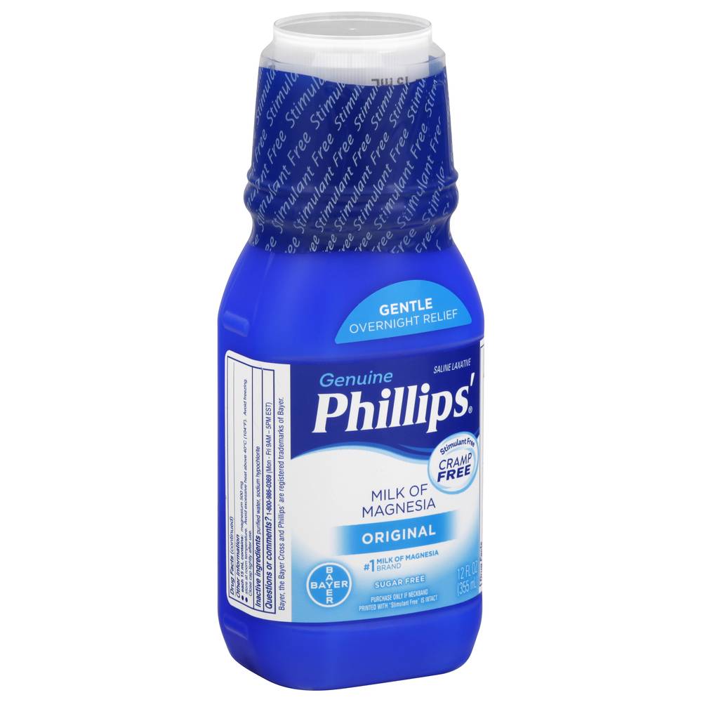 Phillips Original Milk Of Magnesia Saline Laxative