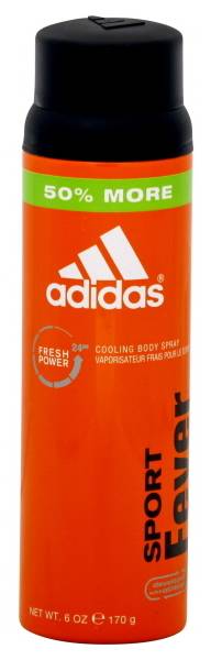 adidas sport fever body spray