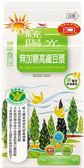 統一陽光無糖高纖豆漿