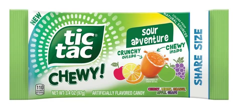 Tic Tac Chewy Sour Adventure Candy