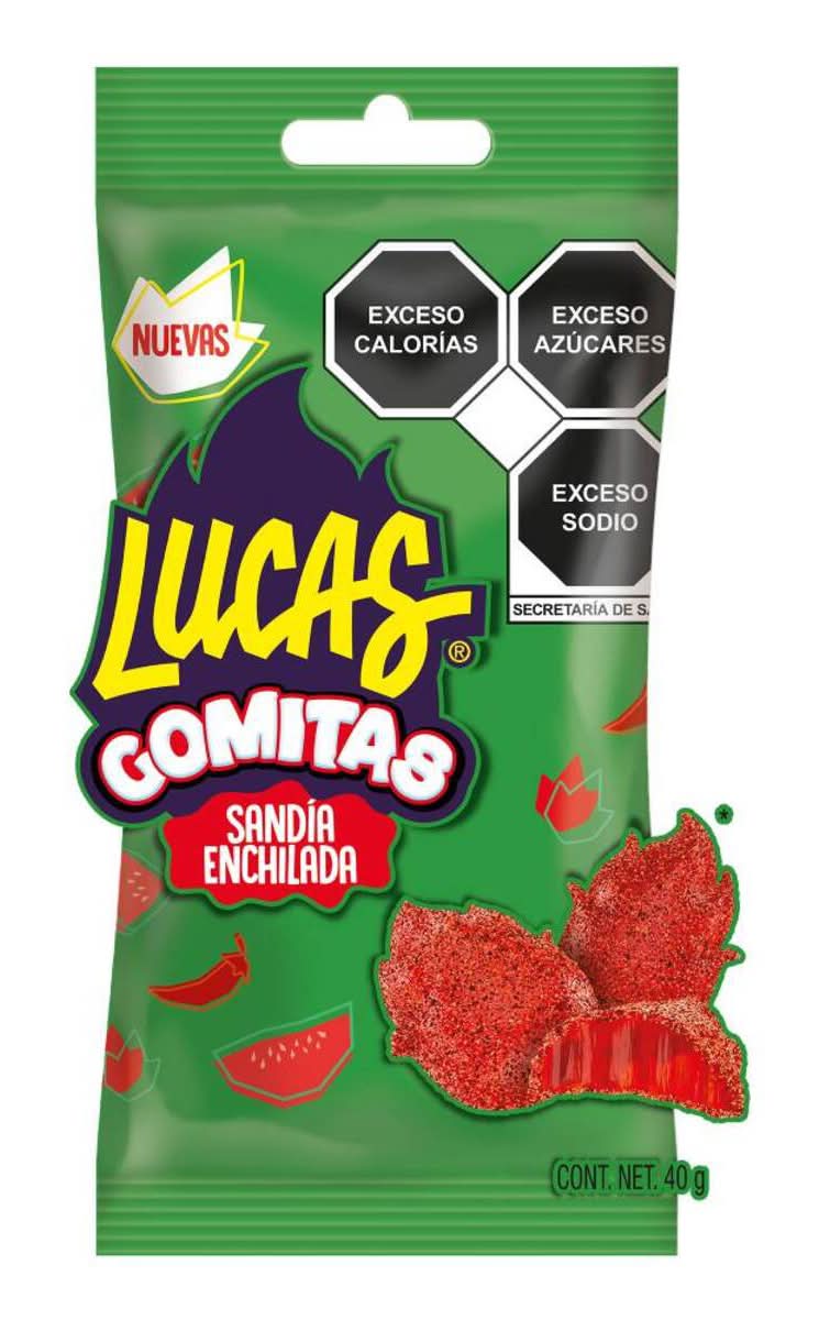 Lucas · Gomitas, sandía enchilada (40 g)