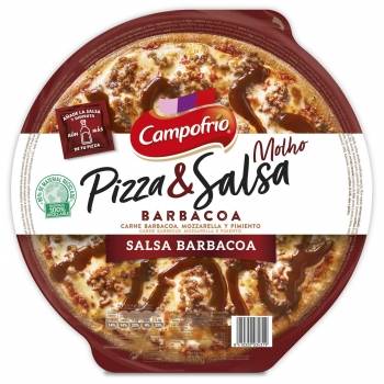 Pizza barbacoa Pizza & Salsa Campofrío 410 g.
