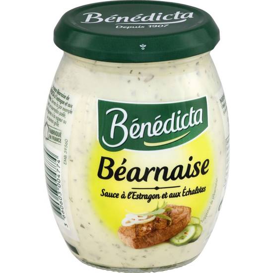 Sauce béarnaise à l'estragon Benedicta 260 g
