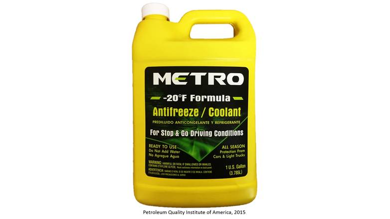Metro Antifreeze Coolant