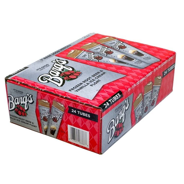 Barq's Ice Cream, Root Beer-Vanilla (3 fl oz, 24 ct)