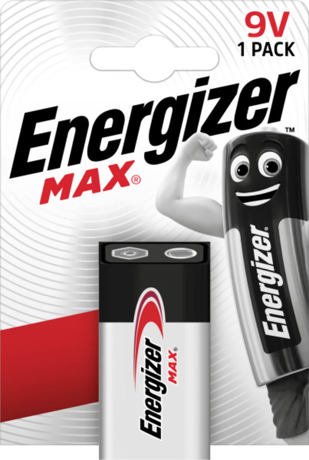 Energizer - Pile alkaline max 9v (46g)
