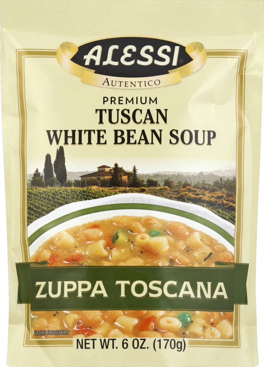 Alessi Tuscan White Bean Soup (6 oz)