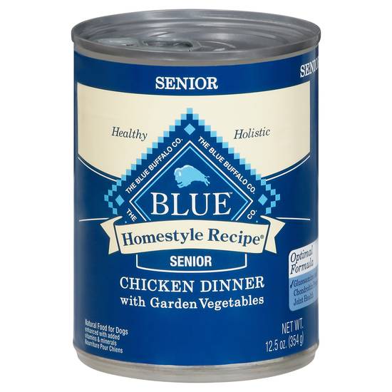 Blue Buffalo Homestyle Recipe Senior Chicken Dinner Dog Food