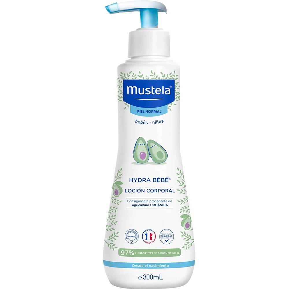 Mustela · Loción corporal hydra bebé con aguacate