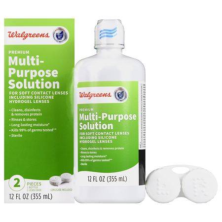 Walgreens Premium Multi-Purpose Solution (12 fl oz)