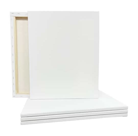 Artist's Loft Super Value Canvas, 16x20 in, White (5 ct)