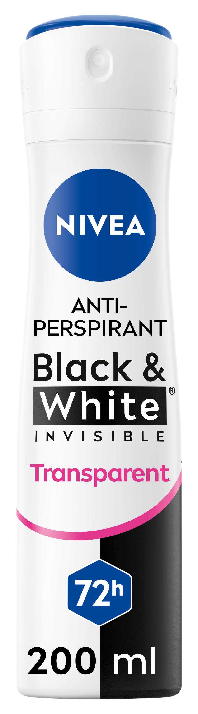 Nivea - Déodorant féminin invisible black & white original (200ml)
