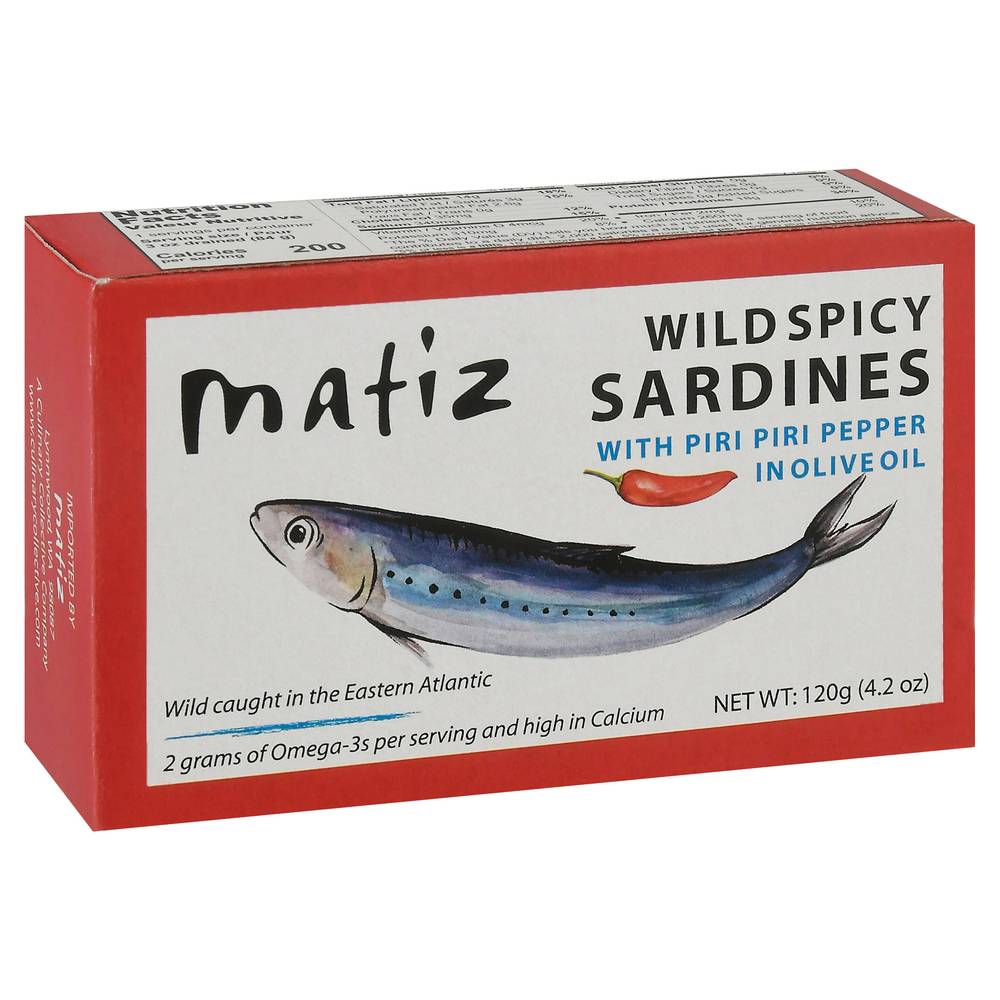 Matiz Spicy Wild Sardines (4.2 oz)