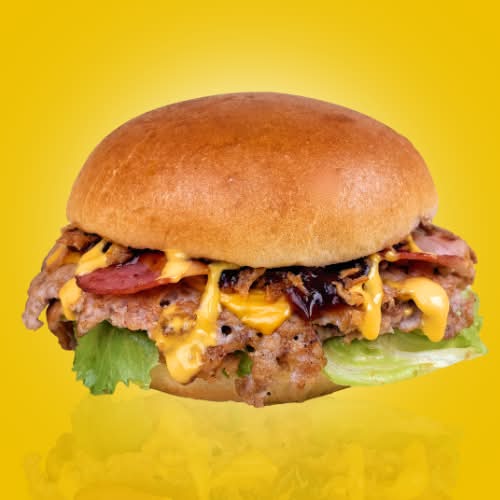 Le Cluck barbecue burger "smash poulet" 🍗♨️