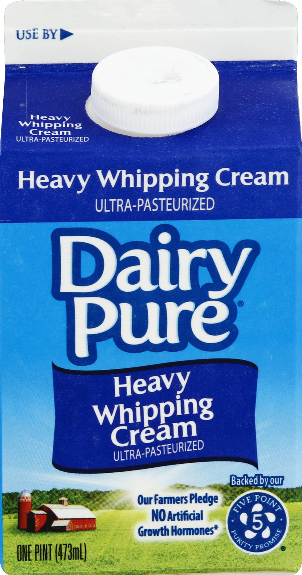 DairyPure Ultra-Pasteurized Heavy Whipping Cream (1 pint)