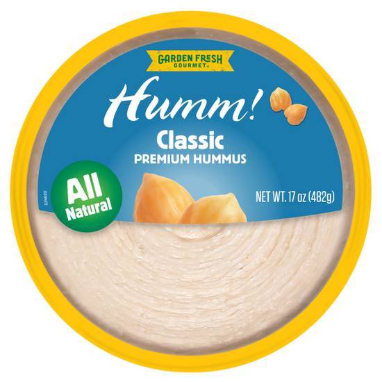 Garden Fresh Humm! Classic Hummus, 17 oz