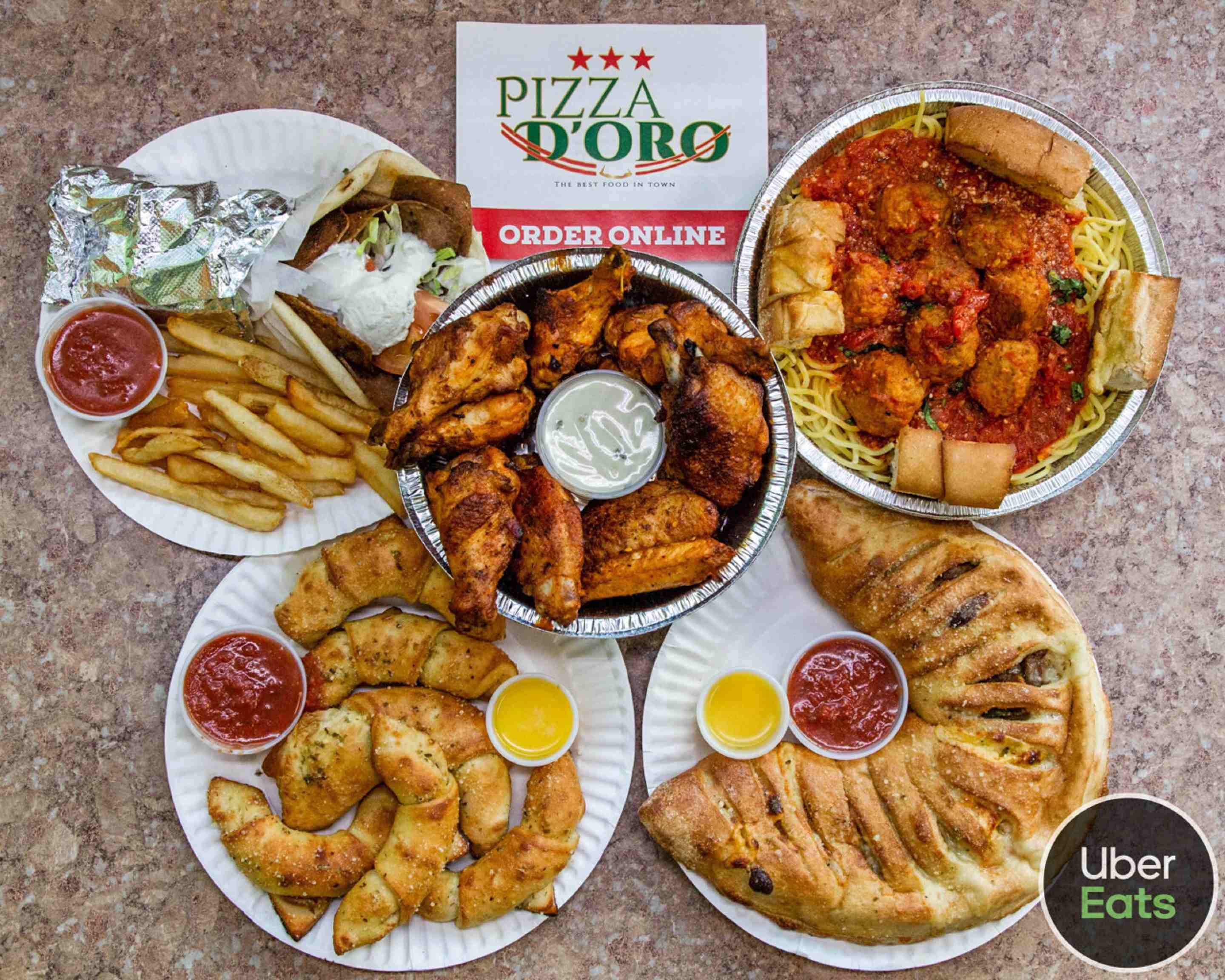 Order Pizza D'oro Menu Delivery【Menu & Prices】 719 T Street Northwest