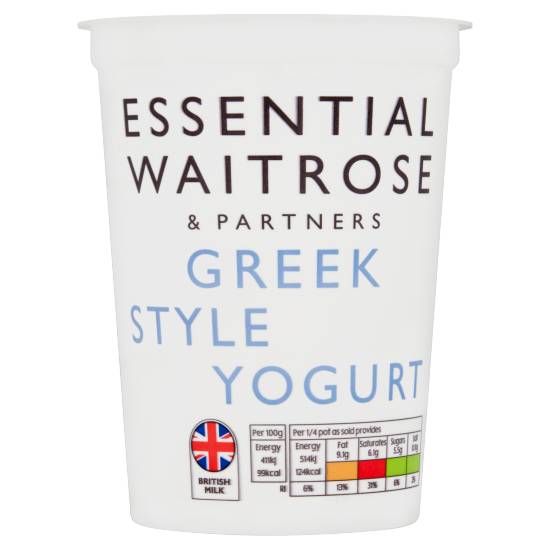 Essential Waitrose & Partners Greek Style Yogurt