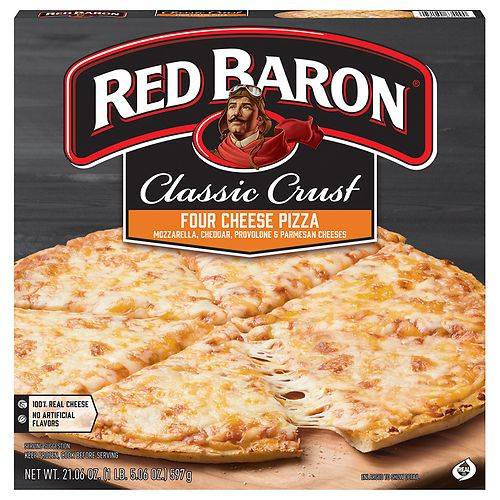 Red Baron 4 Cheese Pizza - 21.06 oz