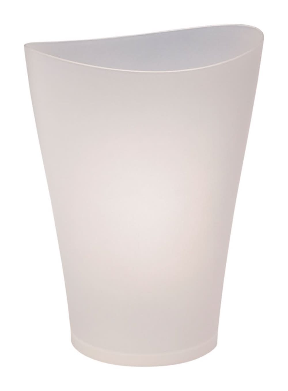 Rubbermaid Spa Works 2.25 Gal Clear Plastic Vanity Wastebasket