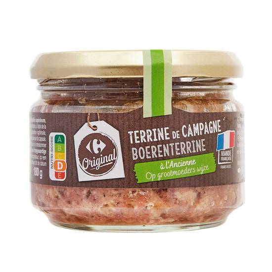 Carrefour Original - Pâté terrine de campagne