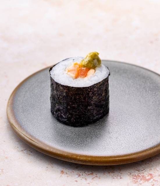 Maki Black Saumon Basilic  x6