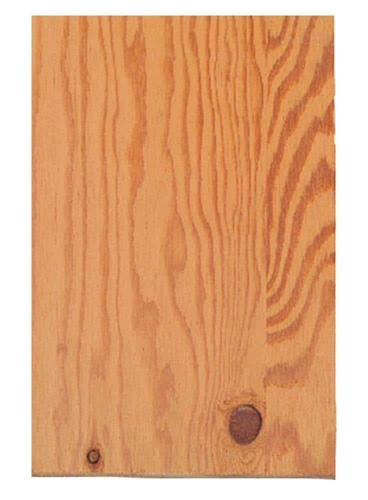 Sheathing Plywood (Common: 23/32 In. X 4 Ft. X 8 Ft.; Actual: 0.688 In. X 48 In. X 96 In.)