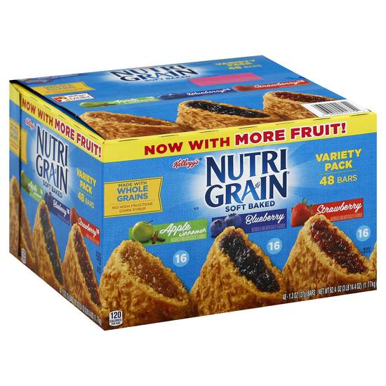 Kellogg's Nutri Grain Assorted Soft Baked Breakfast Bars