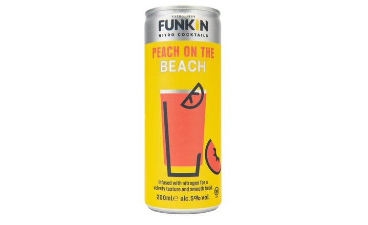 Peach on the Beach 5% ABV