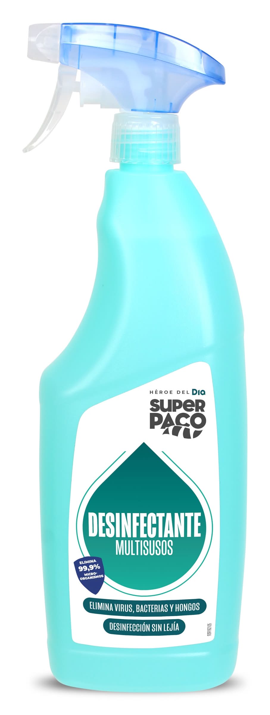 Desinfectante Multiusos Super Paco De Dia Botella 970 Ml