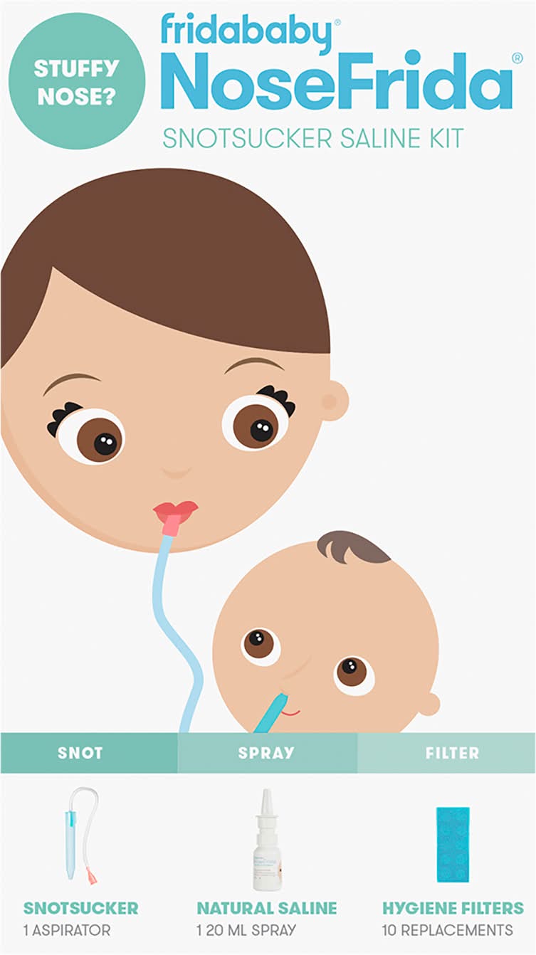 Frida Baby Nosefrida Snotsucker Saline Kit (20 ml, 3 ct)
