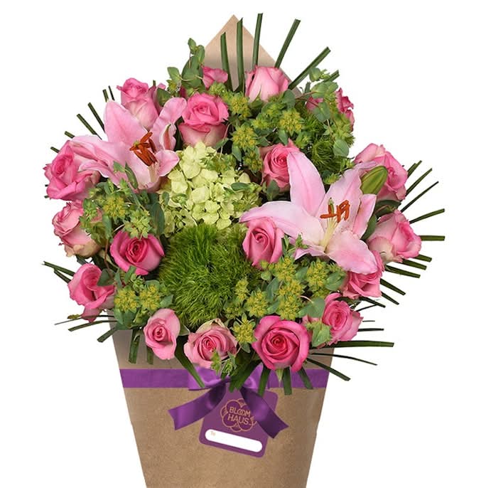 Bloom Haus™ Exquisite Rose Bouquet - Pink