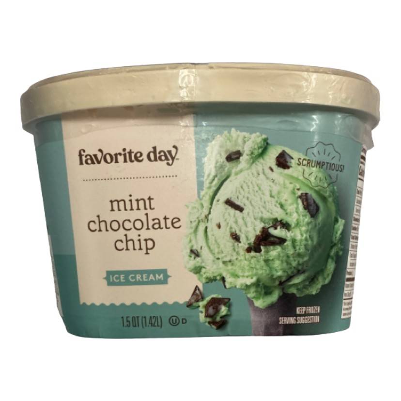 Favorite Day Chip Ice Cream (mint chocolate)