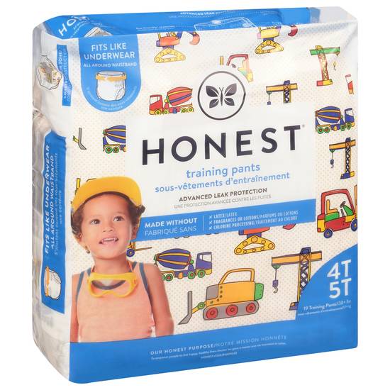 The Honest Company Honest Training Pants - Fairy Pattern 19 ct 4 ct 5 t