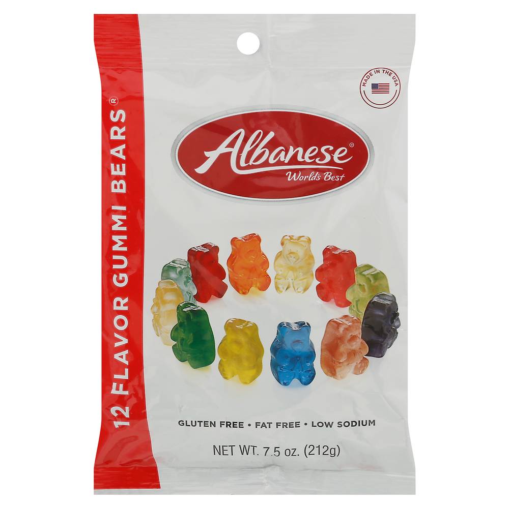 Albanese Gummi Bears, Fruit (7.5 oz)