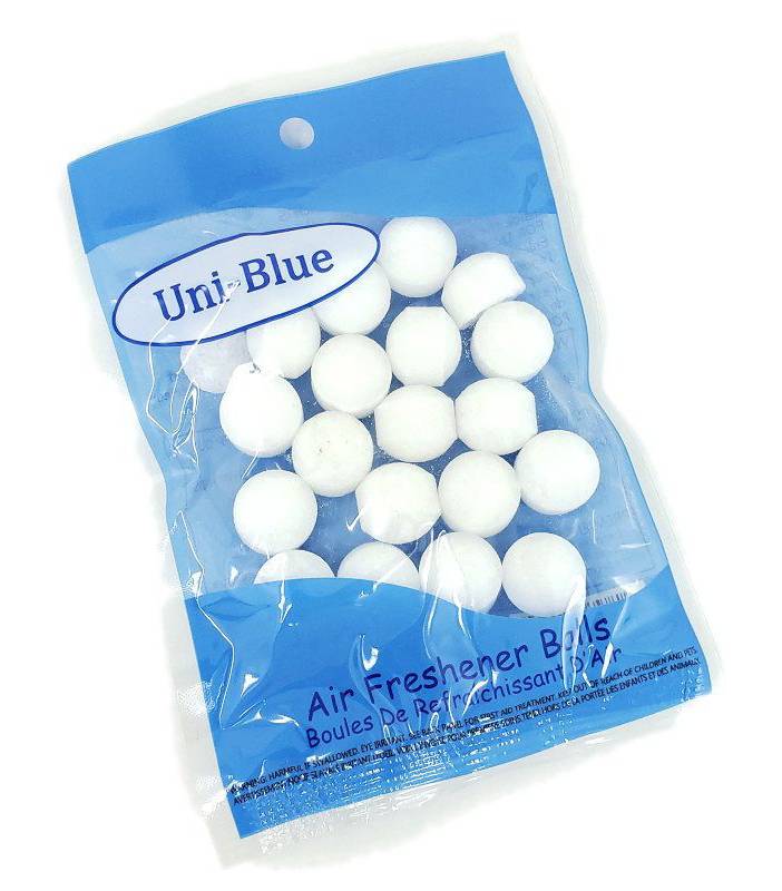 UNI Blue Air Freshner Balls (Naphthalene 99%) 110 Gm