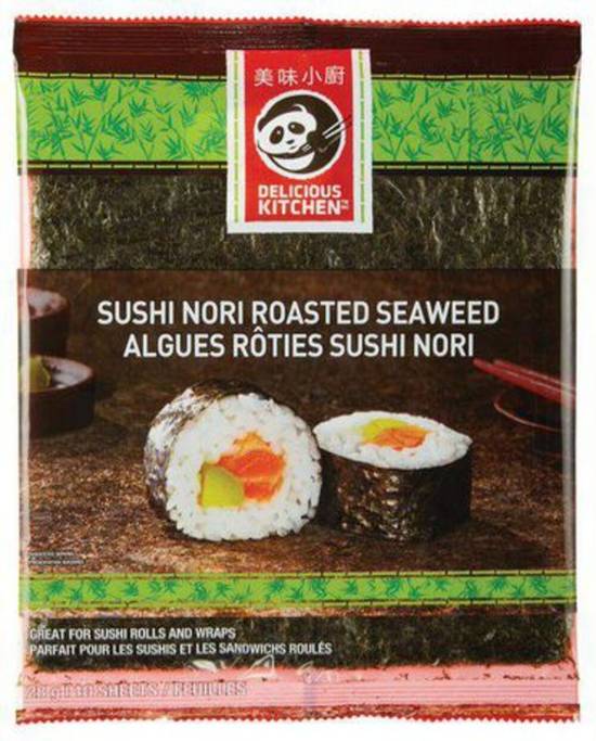 Delicious Kitchen · Sushi nori roasted seaweed (28 g)