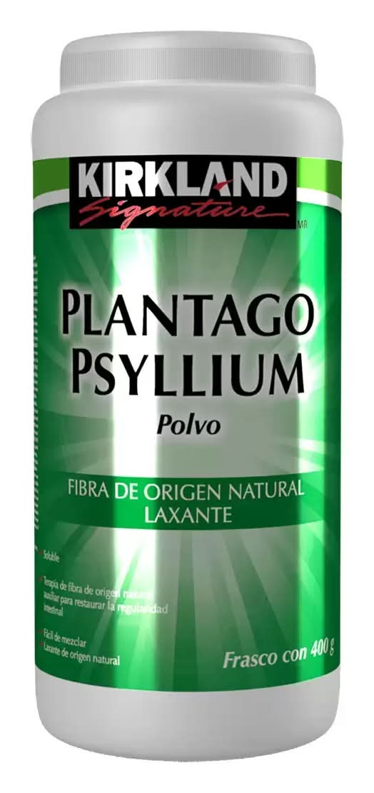 Kirkland Signature · Fibra laxante plantago psyllium en polvo 400 mg (400 g)